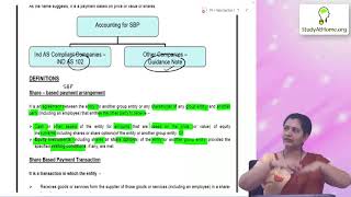 Watch Share Based Payments | CA Final FR by CA Neha Lathi Mittal Video