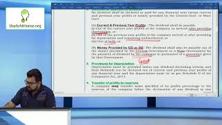 Watch Dividend | Company Law CS Executive by CA Amit Talda Video