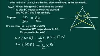 Watch Thales Theorem Video