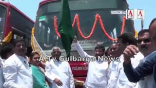 Watch Gulbarga To Baswakalyan New Busses Inuagrated By ilyas Sait A.Tv News 21-4-2017 Video