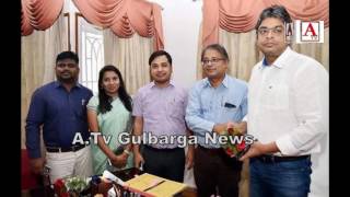 Watch Harsh Gupta has taken Charge as New RC Gulbarga A.Tv News 28-4-2017 Video