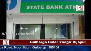 Watch Gulbarga k ATM  Me 10th Day Se No Cash A.Tv News 5-5-2017 Video