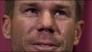 Watch I may not play for Australia again, says tearful David Warner Video