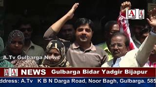 Watch MIM Gulbarga Ka Protest A.Tv News 16-5-2017 Video