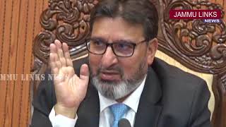 Watch Be accessible for guidance; Altaf Bukhari appeals retiring stalwarts Video