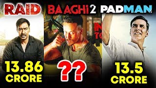 Watch BAAGHI 2 Vs RAID Vs PADMAN | Who Is The WINNER? Video