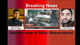 Watch Situation tense in valley, dozens injured Video