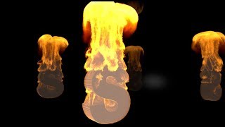 Watch Fire on Text using Turbulence FD   Cinema 4D Tutorial Video
