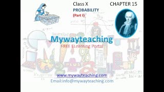 Watch Math Class 10 Chapter 15 Part I|Probability| Probability for class 10| Video