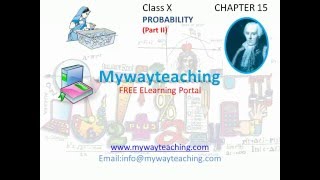 Watch Math Class 10 Chapter 15 Part II|Probability| Probability for class 10| Video