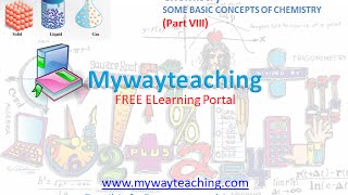 Watch Chemistry Class 11 Chapter 1 Part VIII|SOME BASIC CONCEPTS OF CHEMISTRY| Video
