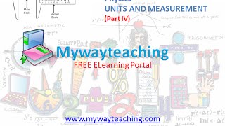 Watch Physics Class 11 Chapter 2 Part IV|UNITS AND MEASUREMENT|Physics Chapter 2 for Class 11| Video