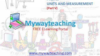 Watch Physics Class 11 Chapter 2 Part V|UNITS AND MEASUREMENT|Physics Chapter 2 for Class 11| Video