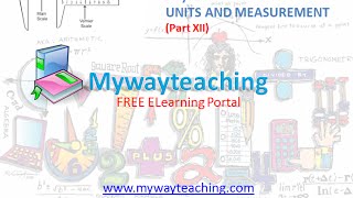 Watch Physics Class 11 Chapter 2 Part XII|UNITS AND MEASUREMENT|Physics Chapter 2 for Class 11| Video
