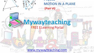 Watch Physics class 11 Chapter 4 Part VI|MOTION IN A PLANE|Physics Chapter 4 for Class 11| Video
