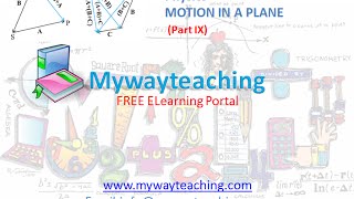 Watch Physics class 11 Chapter 4 Part IX|MOTION IN A PLANE|Physics Chapter 4 for Class 11| Video