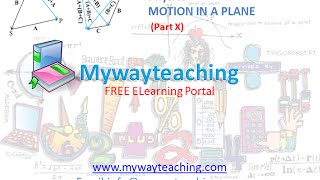 Watch Physics class 11 Chapter 4 Part X|MOTION IN A PLANE|Physics Chapter 4 for Class 11| Video