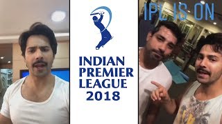 Watch Varun Dhawan Training For His Rs 6 CRORE IPL 2018 Performance Video