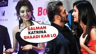 Watch Salman Khan And Katrina Kaif Should GET MARRIED, Says Urvashi Rautela Video