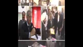 Watch 28 Oct 2013 - Pakistan Retired Rashtrapati Sajjad Wasim Visit ot Jalandhar Video