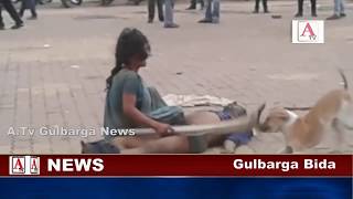 Watch Gulbarga Me Aurat Ki Murde K Sath Ajeeb-O-Gareeb Harkat A.Tv News 17-5-2017 Video