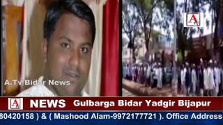 Watch Bidar Mein Baratiyon Ke Hamle Mein Naujawan Ki Maut A.Tv News 25-5-2017 Video
