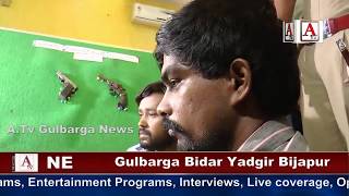 Watch Gulbarga Me Gair Khanooni Desi Pistol Ke Saath 2 Afraad Girafar A.Tv News 25-5-2017 Video