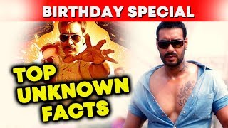 Watch Ajay Devgn TOP UNKNOWN FACTS | Birthday Special Video | Singham Of Bollywood Video