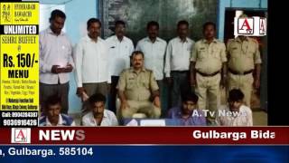 Watch Gulbarga Me 4 inter State Lootere Arrested A.Tv News 1-6-2017 Video
