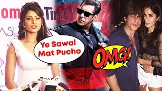 Watch Urvashi Rautela Reaction On Salman Khan's RACE 3, Katrina Kaif And Shahrukh Khan Cute Moment Video