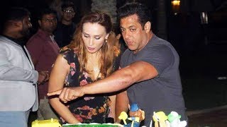 Watch Salman Khan With Iulia Vantur At AHIL's Birthday In Abhi Dhabi, NEW PHOTO Goes Viral Video