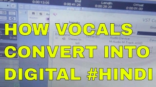 Watch How Vocals Converted Into Digital Sound in Cubase or Fl Studio | Mixing | HINDI | GURU BHAI | 2017 Video