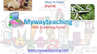 Watch Science Class 7 Chapter 3 Part 3|Fiber To Fabric| Video