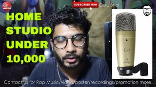 Watch VeryLow Budget HOME  Rec Setup 10,000 with Mic | Audio Interface | XLR Wire | Stand | but Get own PC Video