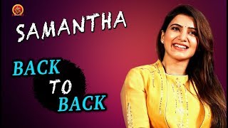 Watch Samantha Back To Back Scenes - Latest Telugu Movie Scenes - Bhavani HD Movies Video