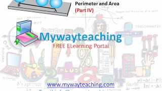 Watch Math Class 7 Chapter 11 Part IV|Perimeter and area| Perimeter and area for class 7| Video