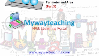 Watch Math Class 7 Chapter 11 Part X|Perimeter and area| Perimeter and area for class 7| Video