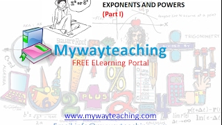 Watch Math Class 7 Chapter 13 Part I|EXPONENTS AND POWERS| EXPONENTS AND POWERS for class 7| Video