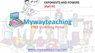 Watch Math Class 7 Chapter 13 Part IV|EXPONENTS AND POWERS| EXPONENTS AND POWERS for class 7| Video