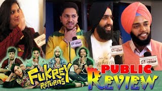 Watch Public Review Fukrey Returns | Pulkit Samrat | Varun Sharma | Ali Fazal | Richa Chadda | Manjot Video