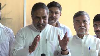 Watch AICC Press Briefing on Law Minister Ravi Shankar Prasad's Statement. Video