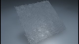 Watch Way to Create Voronoi Mesh with Plain in Cinema 4D Tutorials Video