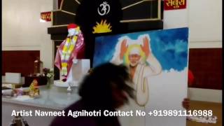 Watch London | Navneet Agnihotri | Leicester | Sai temple | Live painting | Jugalbandi Video