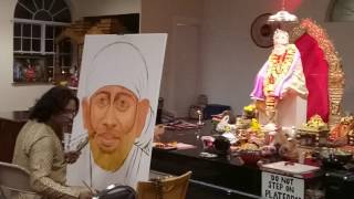 Watch USA | Nashville,TN | Navneet Agnihotri & Kamal Sabri | Live Painting | Jugalbandi | Sai temple Video