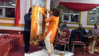 Watch Sai Baba Bhajan and Live Painting of Shirdi Sai baba by Artist Navneet Agnihotri Video
