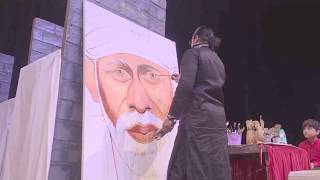 Watch Live Painting| Navneet Agnihotri | Manhar Udhas | Mere Sai | Sai bhajan | Shalindra Bharti | 1st Oct Video