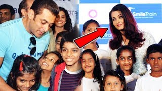 Watch Salman Khan And Aishwarya Rai LOVE For KIDS Will Melt Your Heart Video