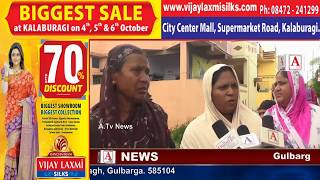 Watch Zam Zam Colony Gulbarga Me Sadakaon Ki Halat A.Tv News 3-10-2017 Video