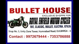 Watch Bullet House Royal Enfield Motor Parts & Accessories At Gulbarga Video