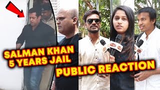 Watch Blackbuck Case - Salman Khan Sentenced 5 Years Jail | PUBLIC REACTION Video